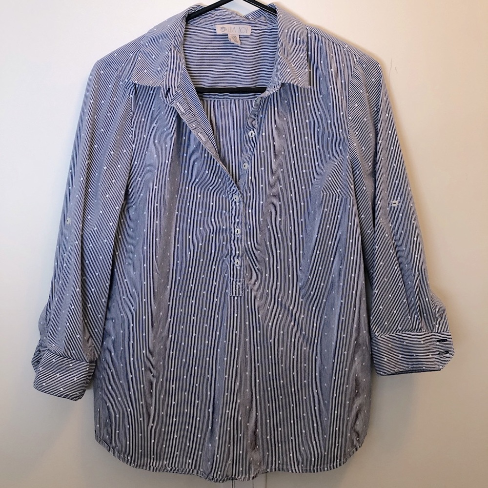 Lila Rose Striped Blouse